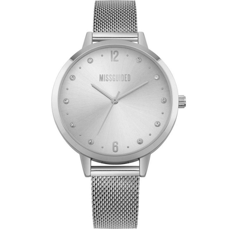 Missguided Silver Mesh Strap