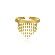 Ania Haie Fringe Fall Ring