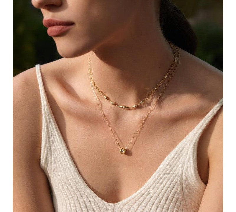 Ania Haie Gold Geometric Chain Necklace