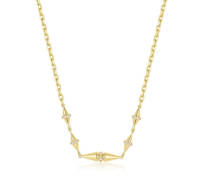 Ania Haie Gold Geometric Chain Necklace