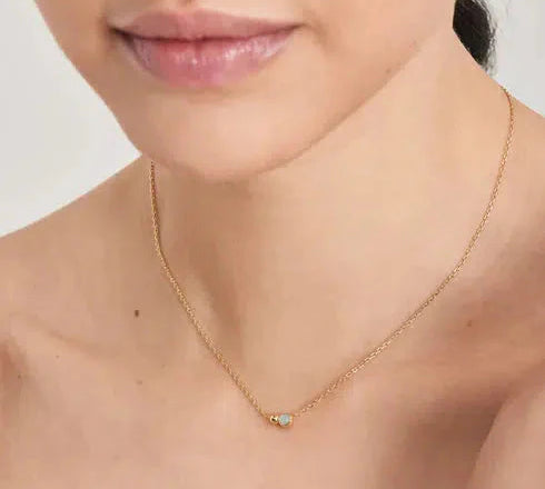 Ania Haie Gold Orb Amazonite Pendant Necklace