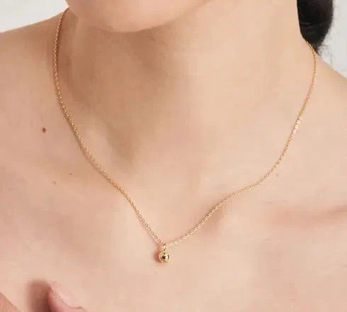 Ania Haie Gold Orb Drop Pendant Necklace