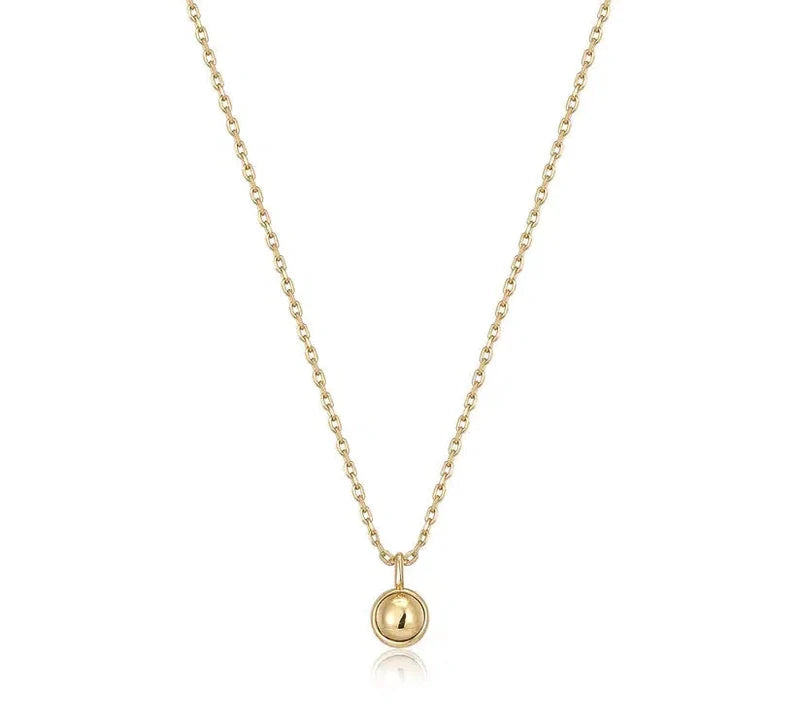 Ania Haie Gold Orb Drop Pendant Necklace