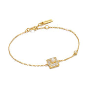 Ania Haie Gold Pearl Pave Bracelet