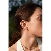 Ania Haie Gold Point Stud Ear Jackets