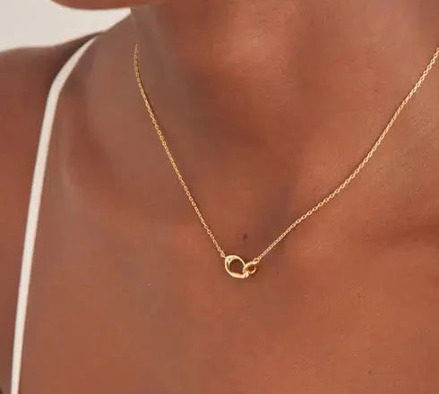 Ania Haie Gold Wave Link Necklace