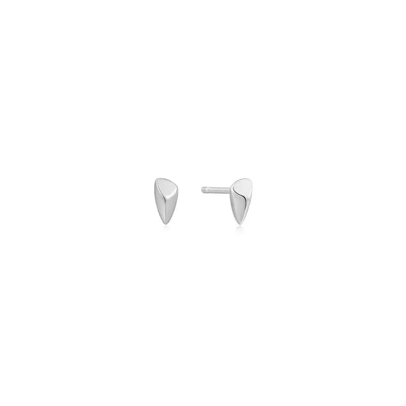 Ania Haie Silver Arrow Stud Earrings