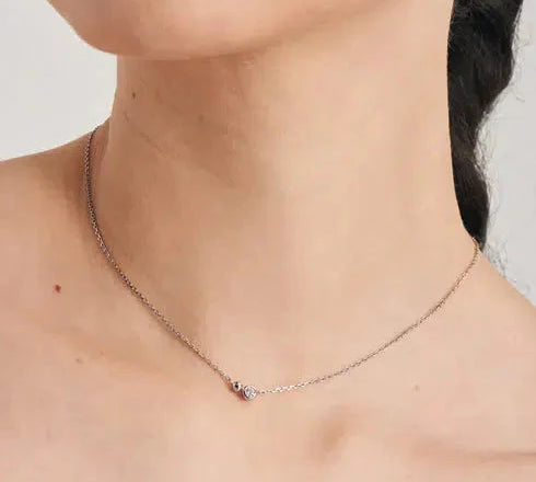 Ania Haie Silver Orb Sparkle Pendant Necklace