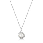 Ania Haie Silver Pearl Sphere Pendant Necklace
