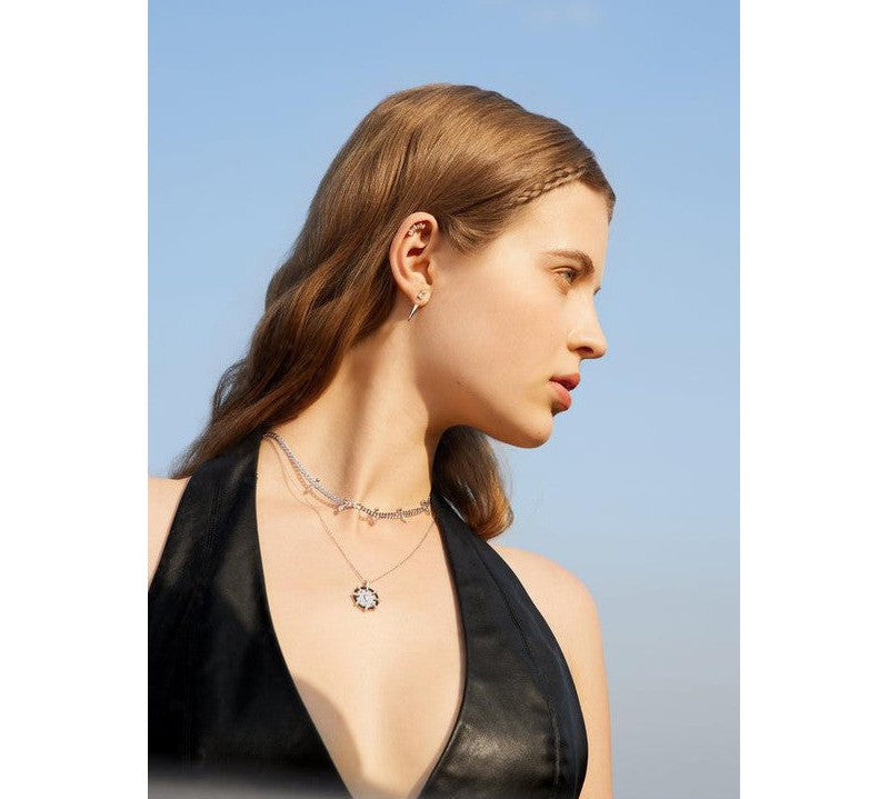 Ania Haie Silver Point Stud Ear Jackets