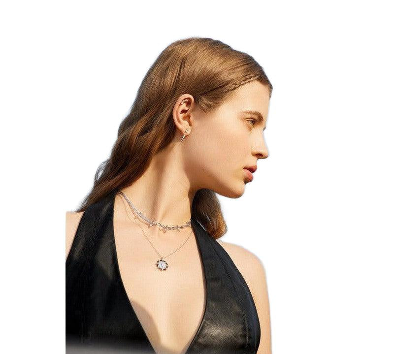 Ania Haie Silver Point Stud Ear Jackets