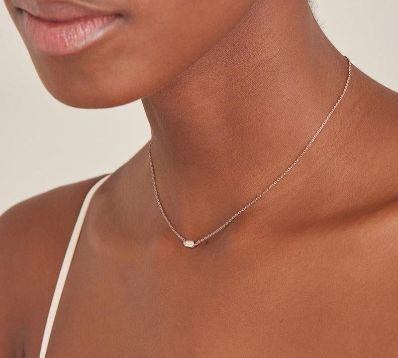 Ania Haie Sparkle Emblem Chain Necklace