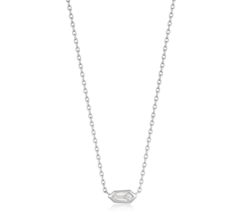 Ania Haie Sparkle Emblem Chain Necklace