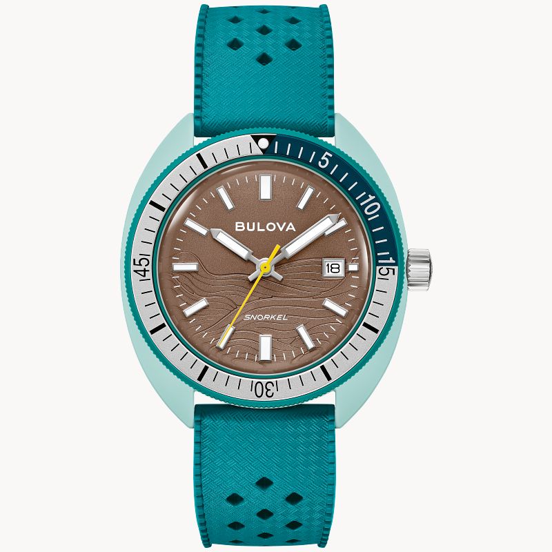 Bulova Snorkel Green Dive Watch