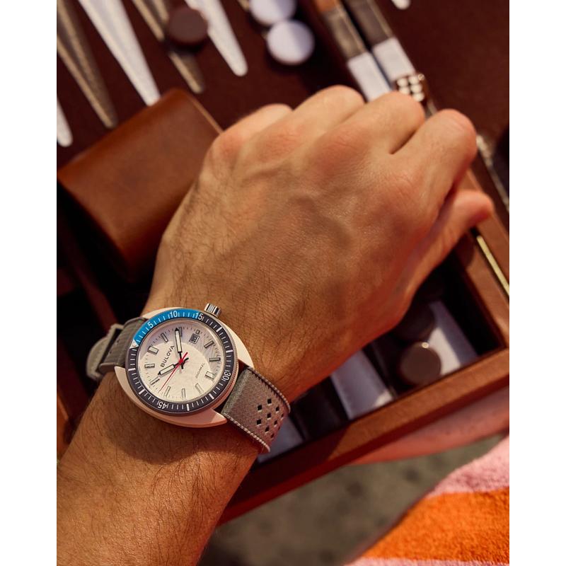 Bulova Snorkel Grey Hybrid-Ceramic Men's Dive Watch