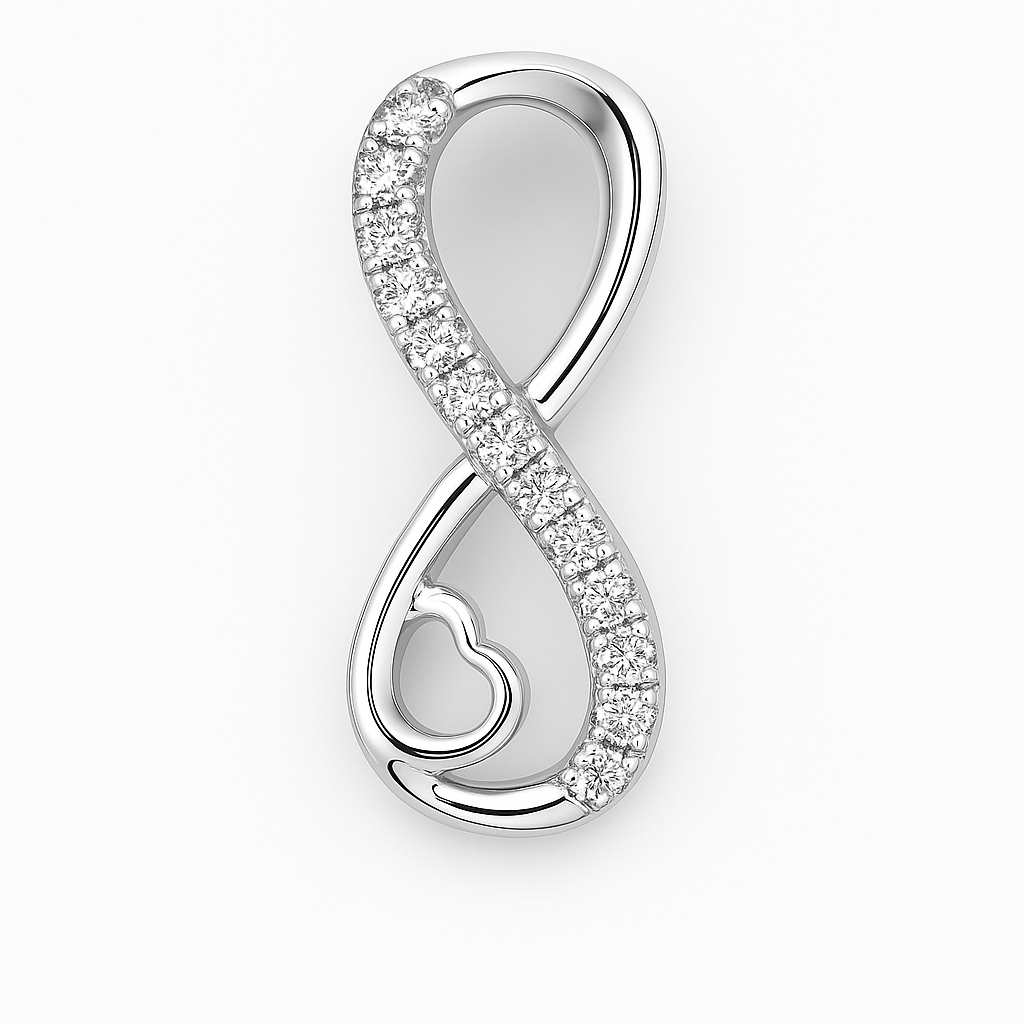 Brand Avenue 925 Silver Infinity Pendant