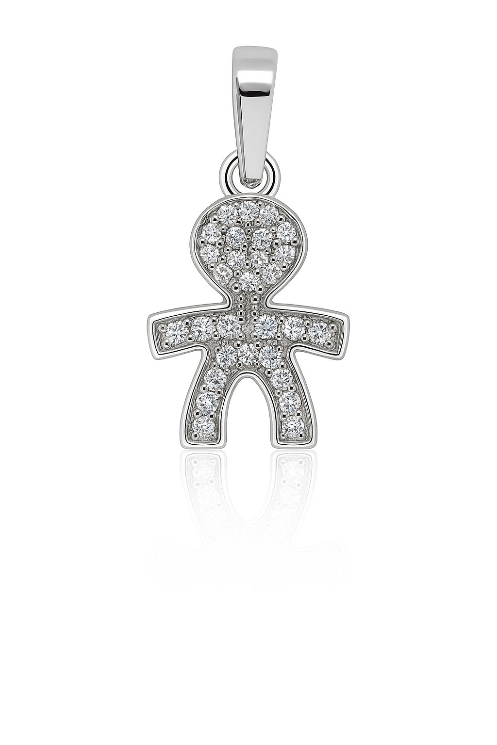 Brand Avenue 925 Silver Little Boy Pendant