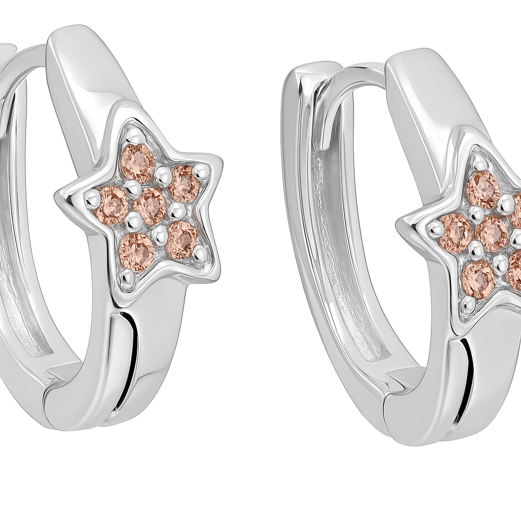 Brand Avenue 925 Silver Hoop Earrings