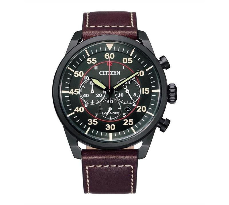 Citizen Gents Green Dial Chronograph