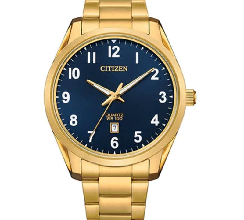 Citizen Gents Quartz Blue Dial Dress Collection
