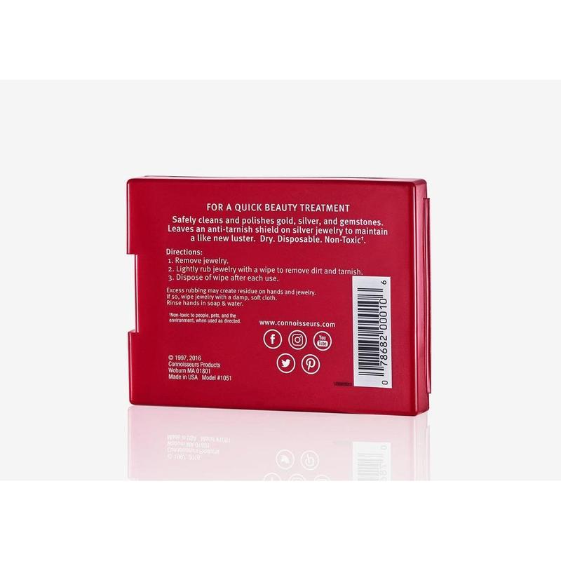 Connoisseurs Jewellery Wipes