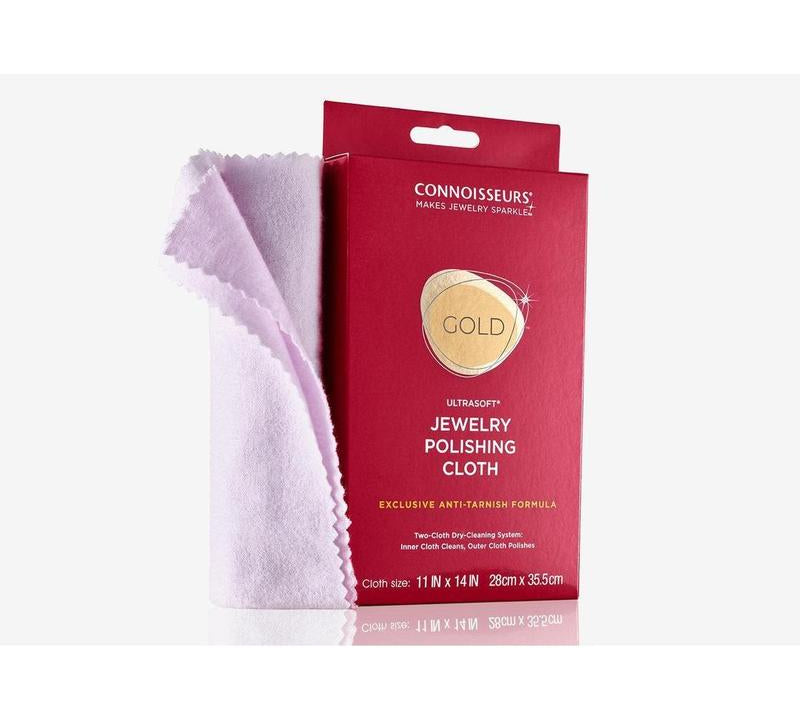 Connoisseurs Ultrasoft Gold Jewellery Polishing Cloth