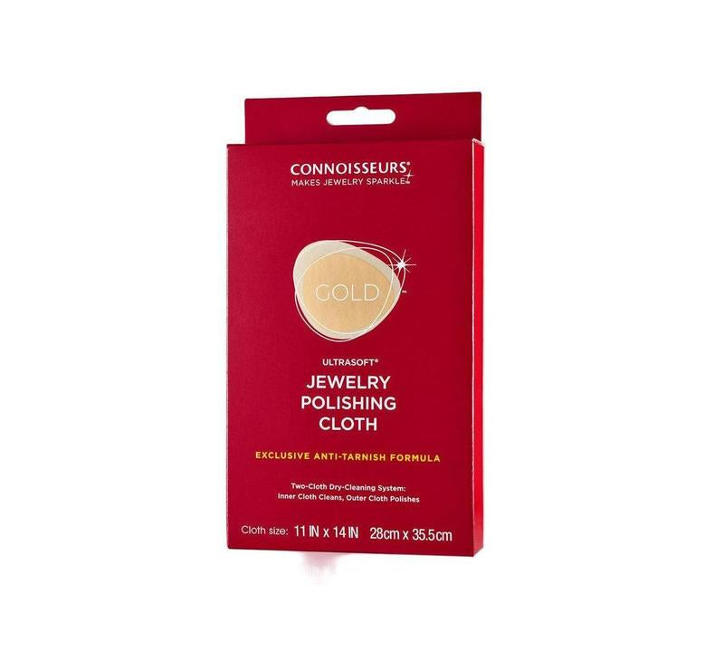 Connoisseurs Ultrasoft Gold Jewellery Polishing Cloth