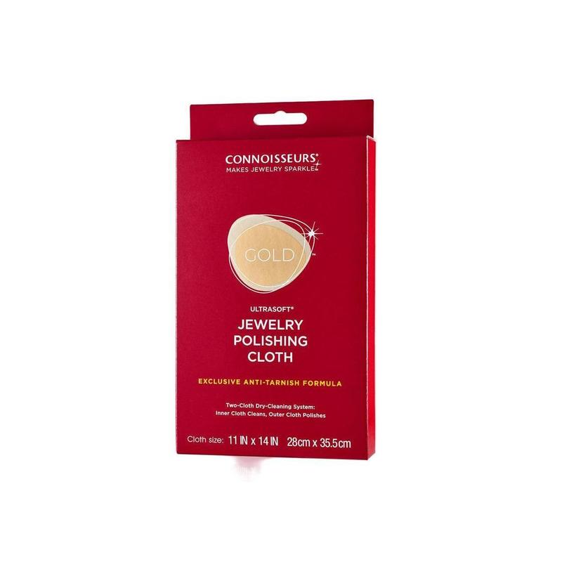 Connoisseurs Ultrasoft Gold Jewellery Polishing Cloth