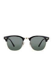 Daniel Klein Black & Gold Clubmaster Sunglasses