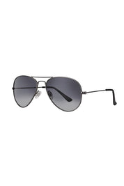 Daniel Klein Gunmetal Aviator Sunglasses