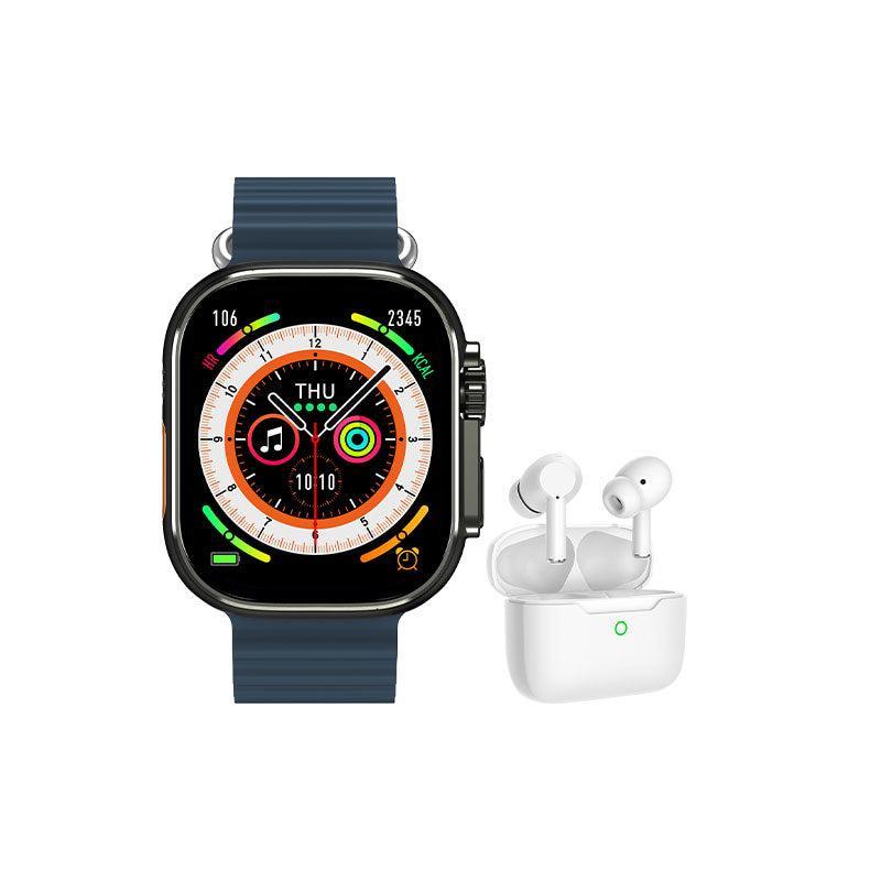 Daniel Klein A8 Ultra Smart Watch with EarPods