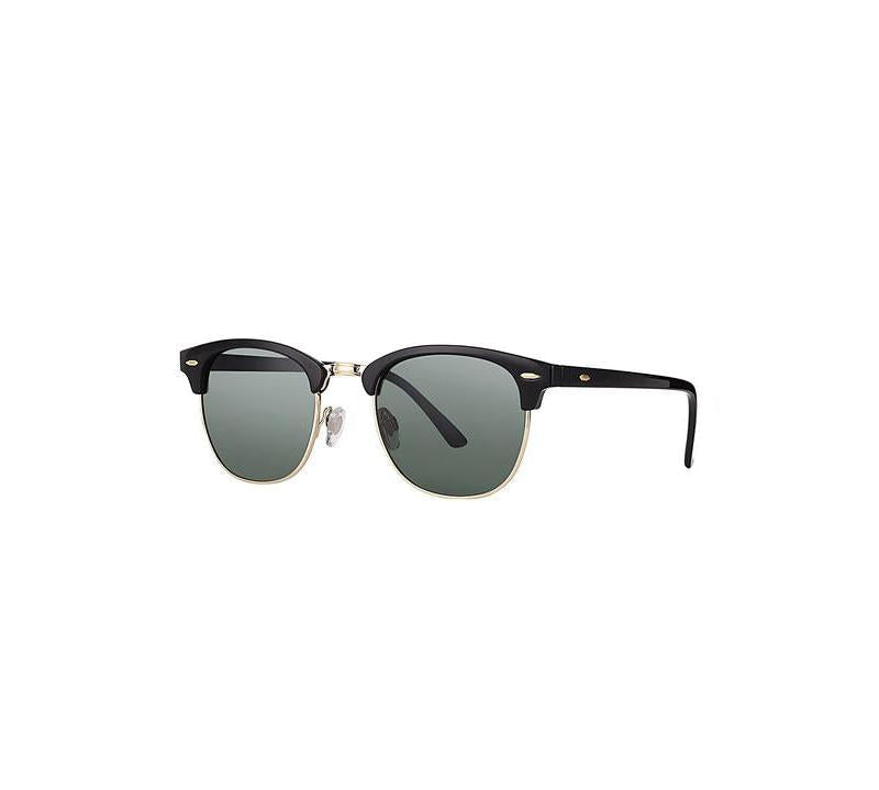 Daniel Klein Black & Gold Clubmaster Sunglasses