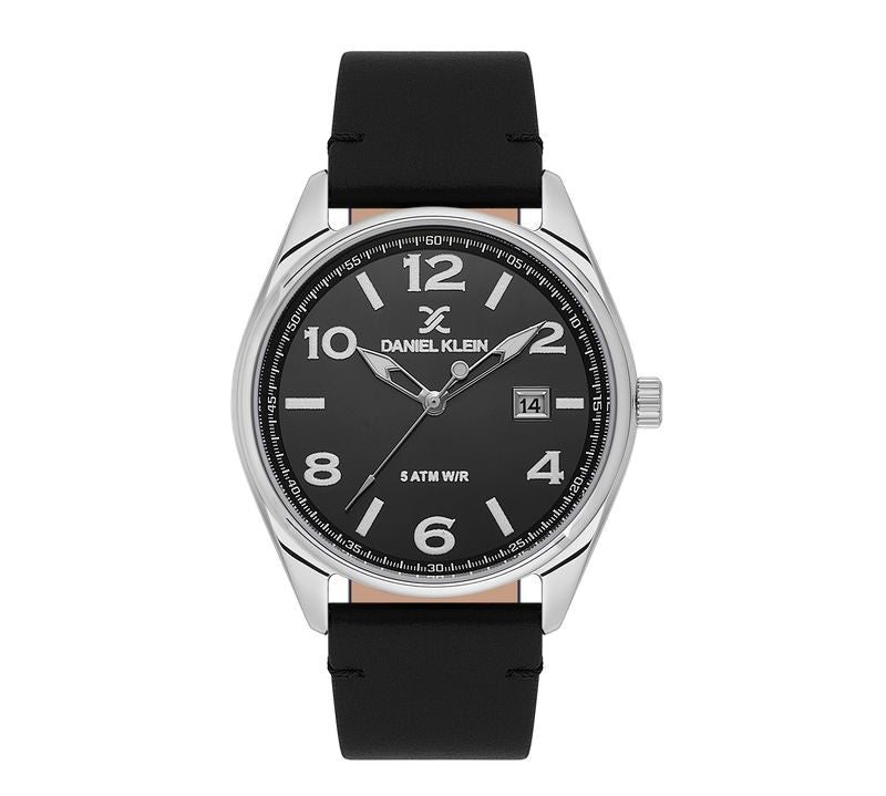 Daniel Klein Exclusive Black Dial 3 Hands Watch