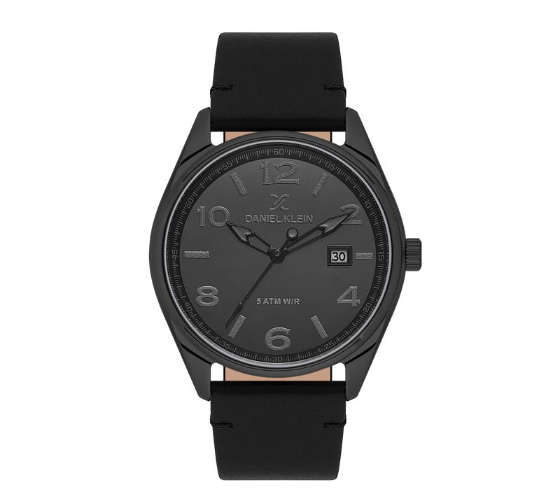 Daniel Klein Exclusive Black Dial 3 Hands Watch