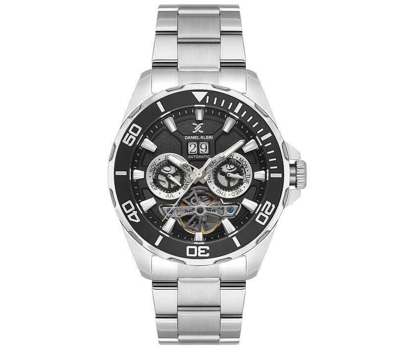 Daniel Klein Exclusive Black Dial Multifunction Watch