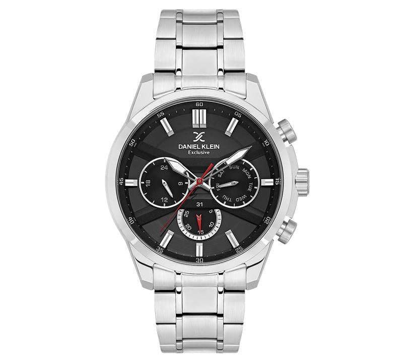 Daniel Klein Exclusive Black Dial Multifunction Watch