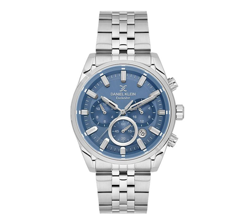 Daniel Klein Exclusive Blue Dial Multifunction Watch