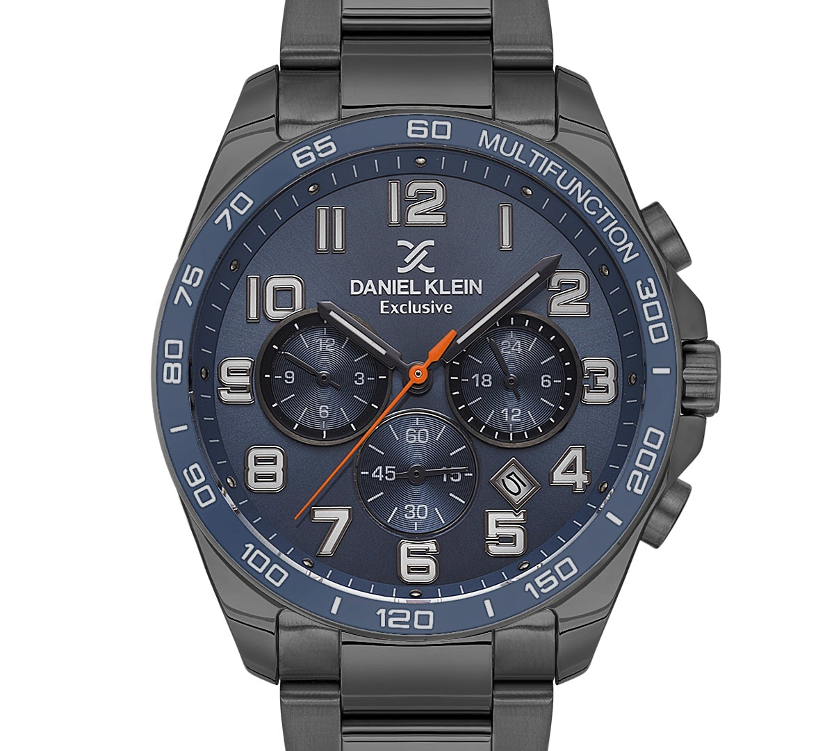 Daniel Klein Exclusive Blue Dial Multifunction Watch