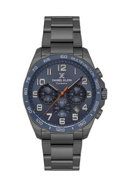 Daniel Klein Exclusive Blue Dial Multifunction Watch