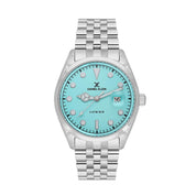 Daniel Klein Exclusive Turquoise Dial 3 Hands-Date Watch