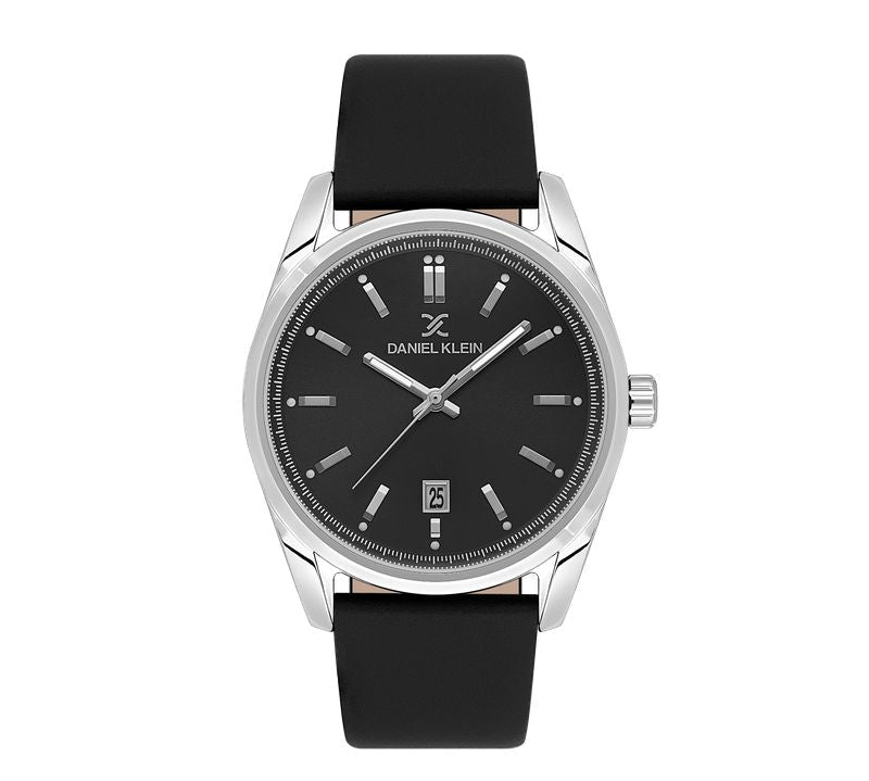 Daniel Klein Gents Black Dial 3 Hands Watch