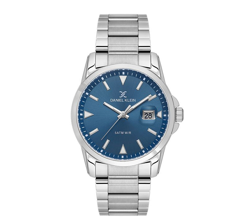 Daniel Klein Gents Blue Dial 3 Hands Watch