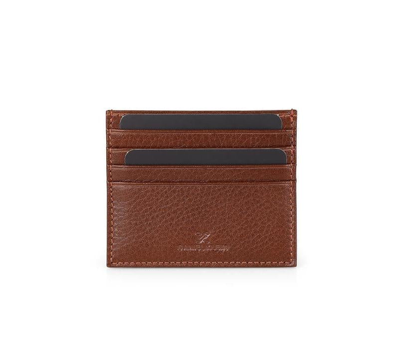 Daniel Klein Gents Brown Card Holder