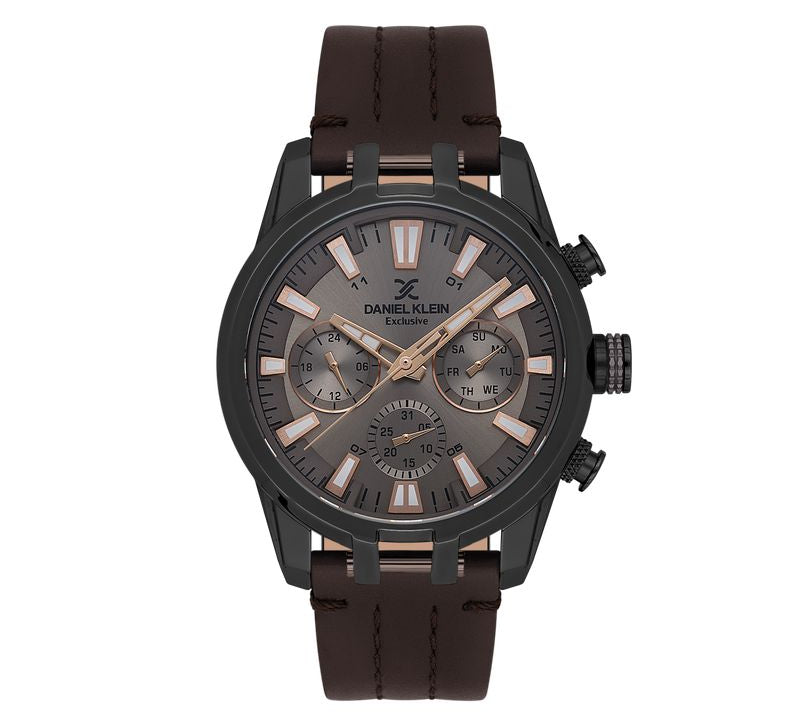 Daniel Klein Gents Champagne Dial Multifunction Watch