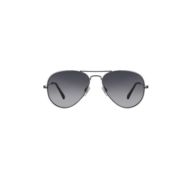 Daniel Klein Gunmetal Aviator Sunglasses