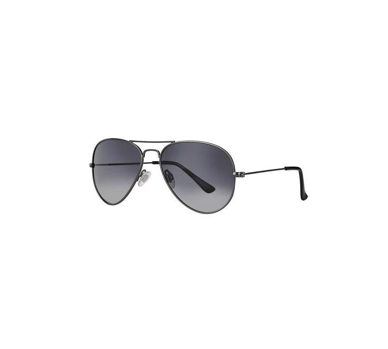 Daniel Klein Gunmetal Aviator Sunglasses