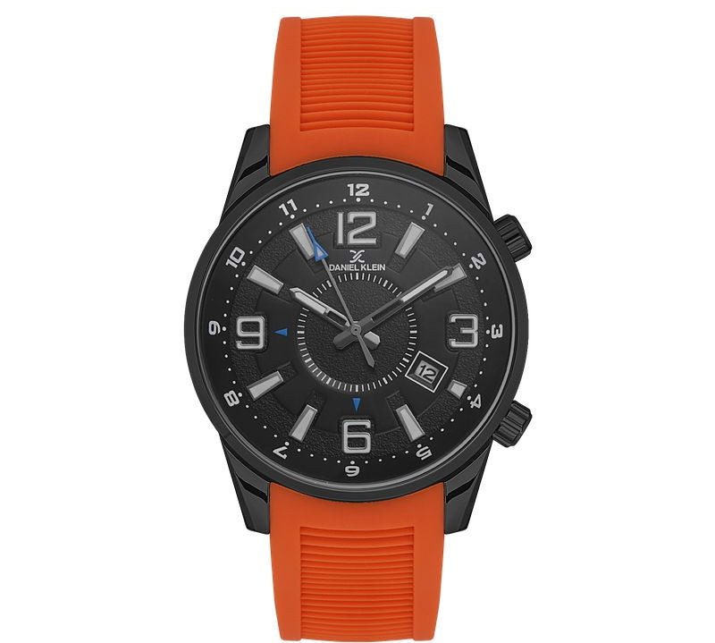 Daniel Klein IP Black Premium Black Dial 3 Hands Watch