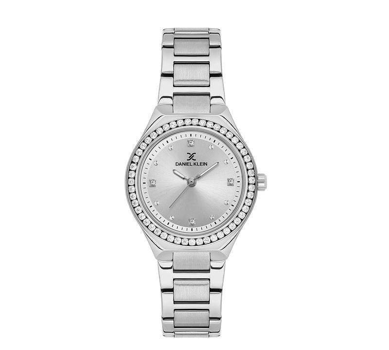 Daniel Klein Ladies 3 Hands Stainless Steel Watch