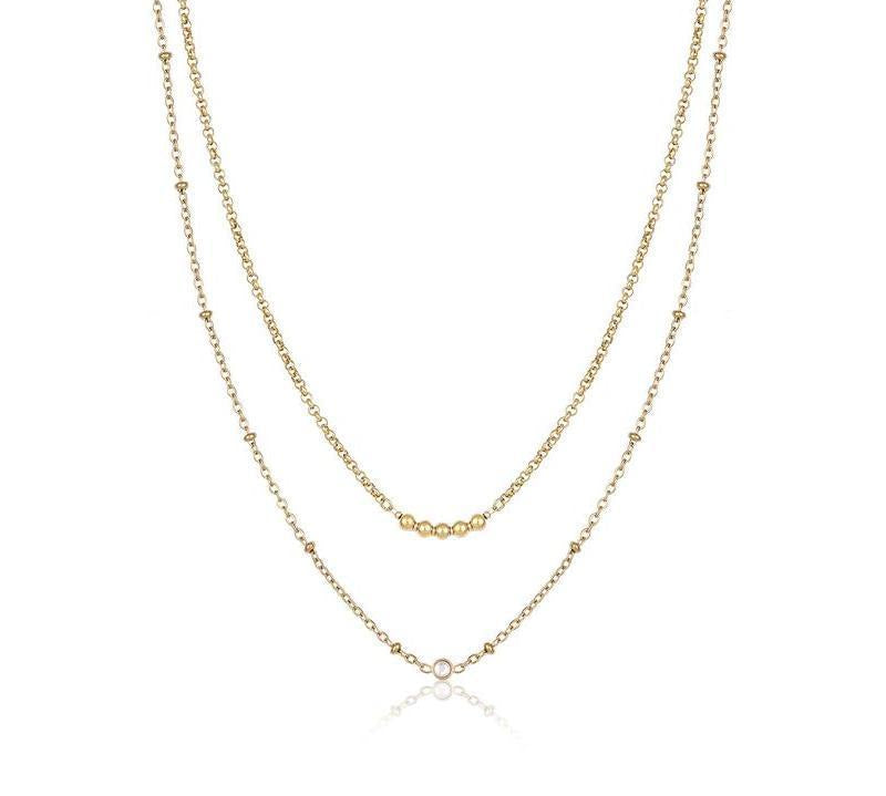 Daniel Klein Ladies Gold Necklace