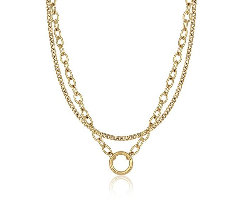 Daniel Klein Ladies Gold Necklace